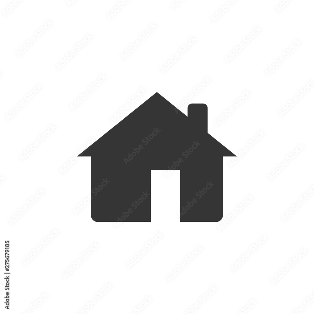 Home icon template black color editable. House symbol vector sign isolated on white background. Simple logo vector illustration for graphic and web design. Home icon template black color editable. House symbol vector sign isolated on white background. Simple logo vector illustration for graphic and web design.