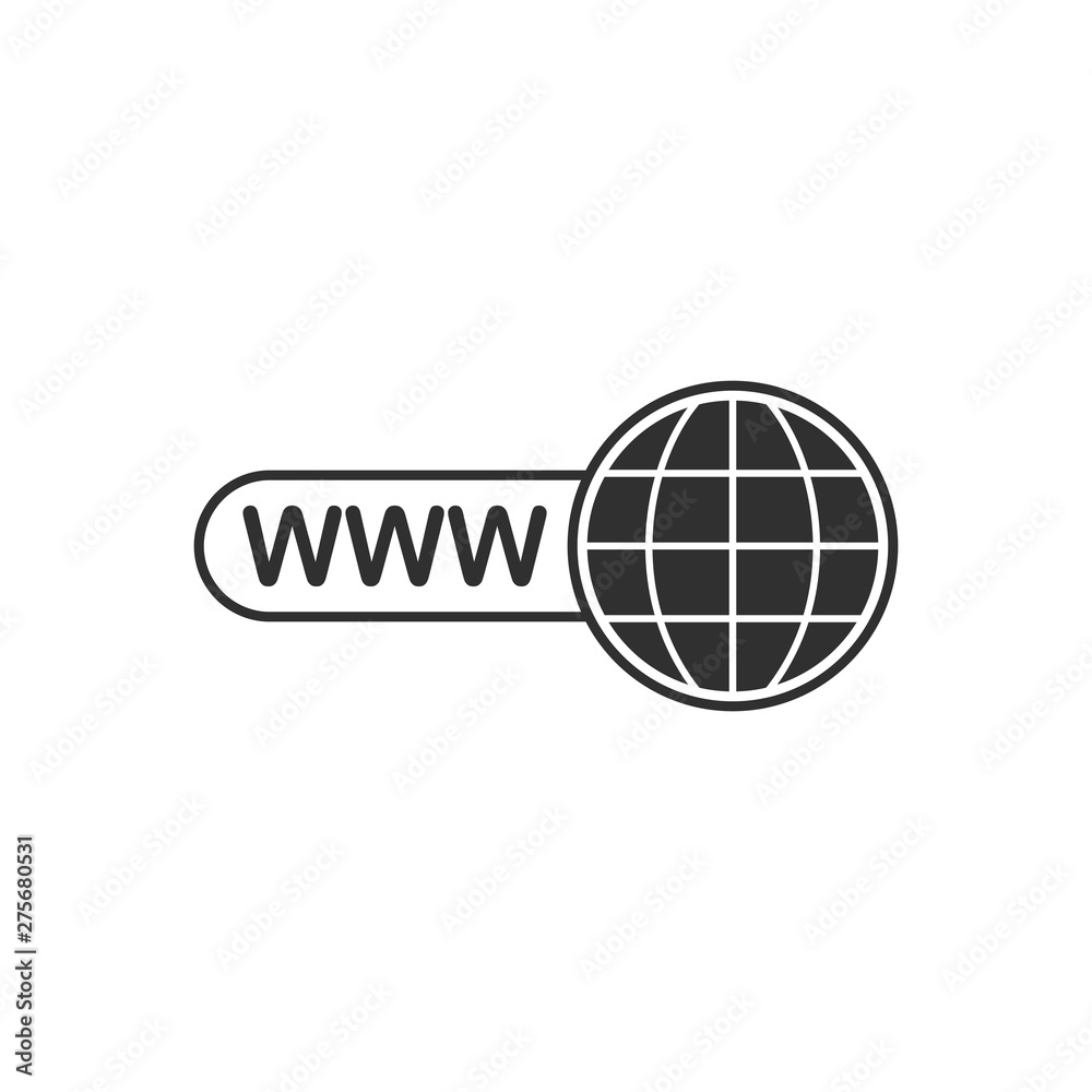 Web internet and globe icon template black color editable. Web internet and globe symbol vector sign isolated on white background. Simple logo vector illustration for graphic and web design. Web internet and globe icon template black color editable. Web internet and globe symbol vector sign isolated on white background. Simple logo vector illustration for graphic and web design.