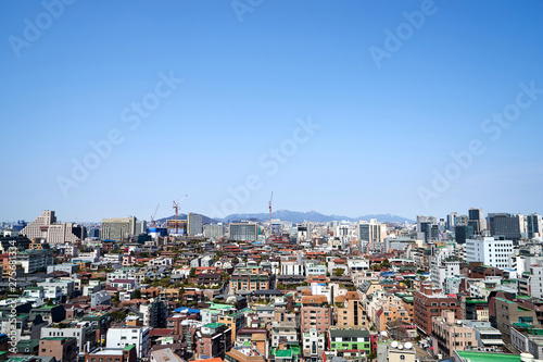 Photography The cityscape of Gangnam-gu, Seoul.