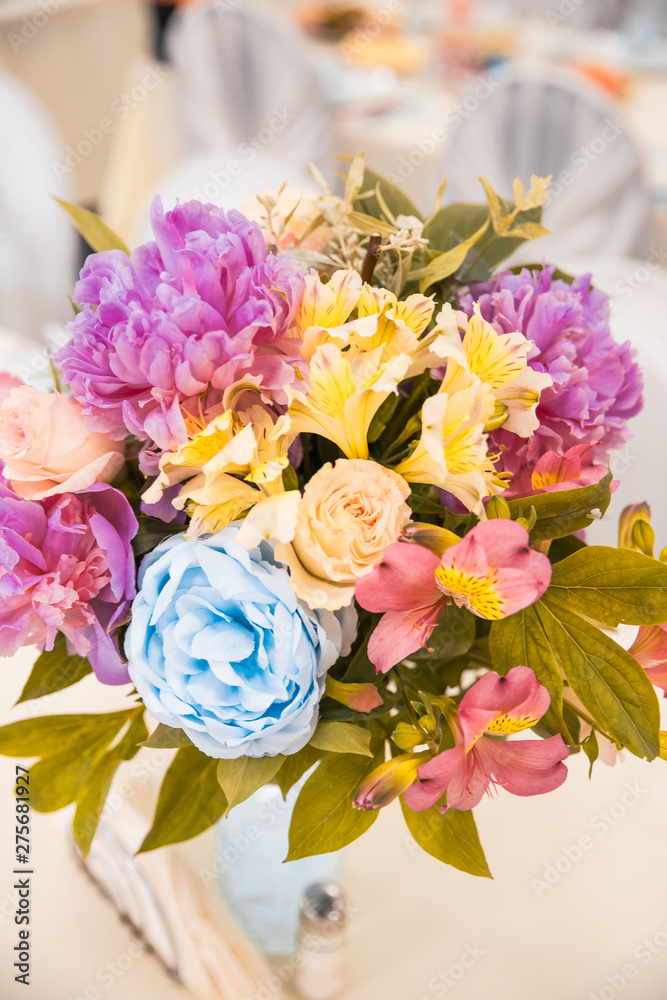 Obraz premium flowers as decor on table