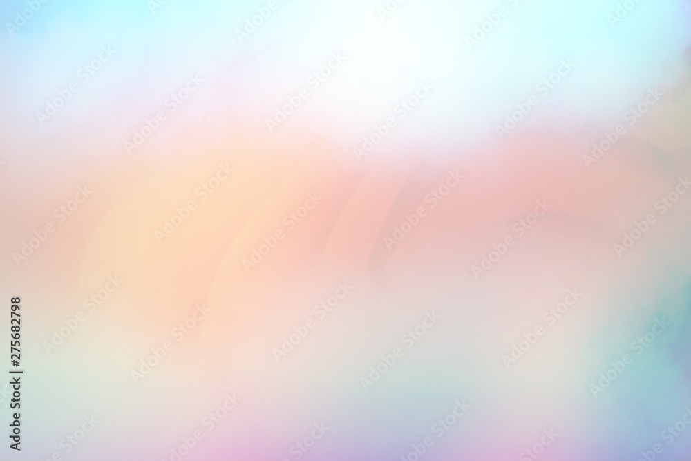 Watercolor paint like gradient background pastel ombre style. Iridescent  template for brochure, banner, wallpaper, mobile screen. Neon hologram  theme Stock Illustration | Adobe Stock