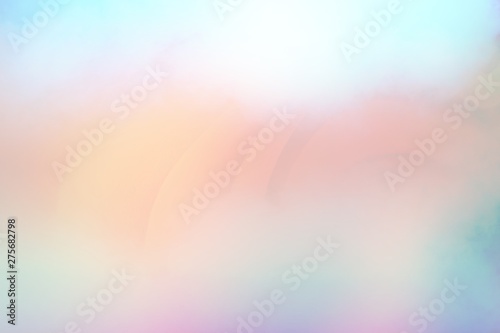 Watercolor paint like gradient background pastel ombre style. Iridescent template for brochure, banner, wallpaper, mobile screen. Neon hologram theme  photo