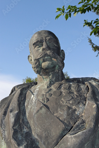 Photography statue of franz joseph Emperor of Austria