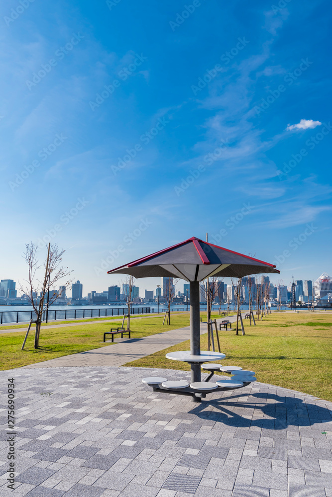 豊洲ぐるり公園の風景