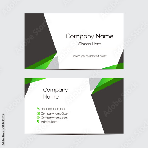 Vector design for Business Card. Abstract Background Vector Template