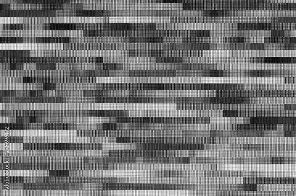 Pixel pattern of a digital glitch / Abstract black and white pixel pattern background of a digital glitch. Pixel pattern of a digital glitch / Abstract black and white pixel pattern background of a digital glitch.