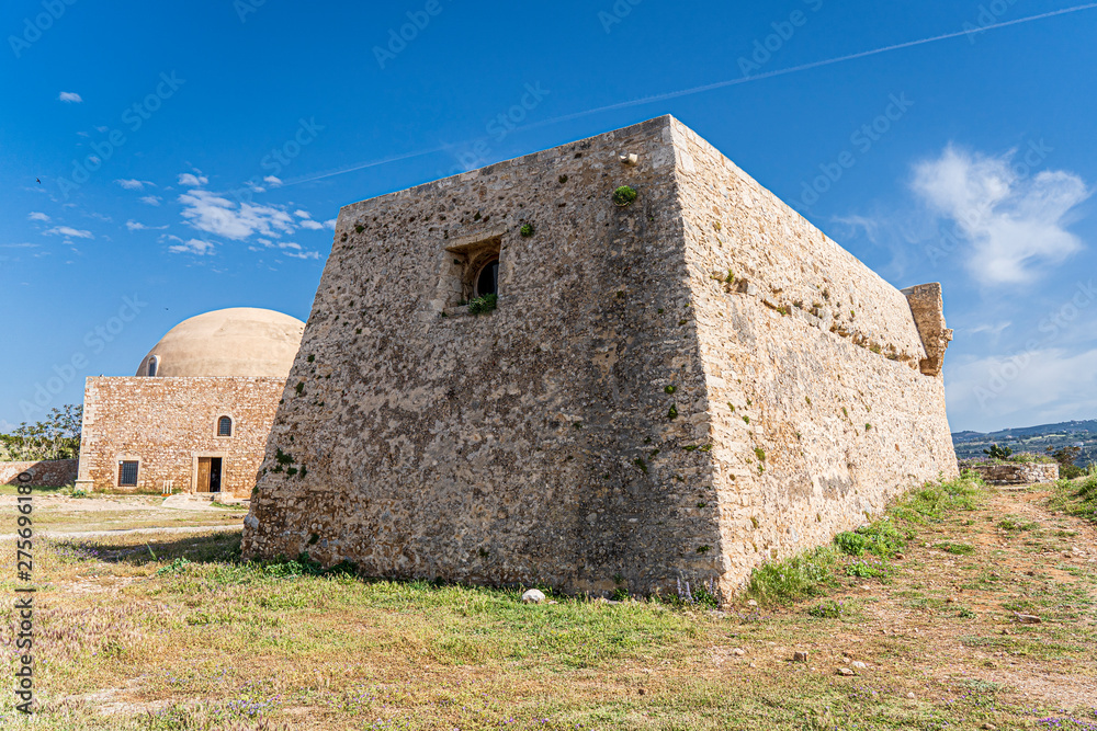 Two buildings in the fortress at Rethymno Two buildings in the fortress at Rethymno