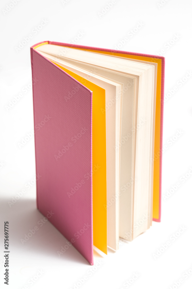 Open book isolated on white background. Open book isolated on white background.