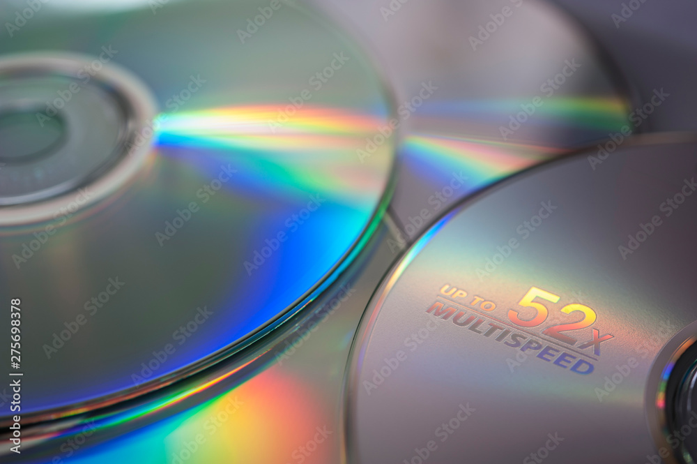 Colorful CD/DVD texture background Colorful CD/DVD texture background