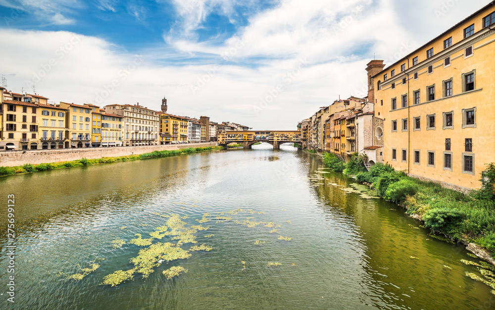 Arno River in Florence, Tuscany