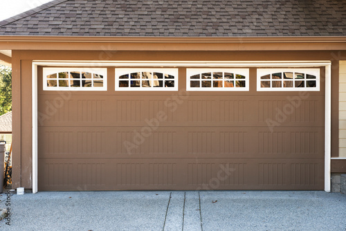 Brown Garage Door