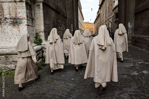 Rome nuns Roma Italy Italia