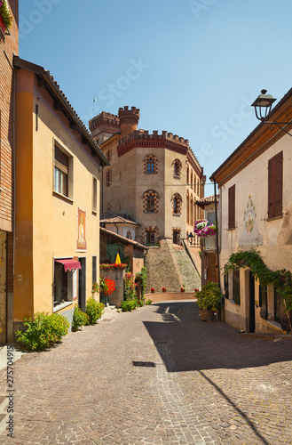 The castle of Barolo  Italy