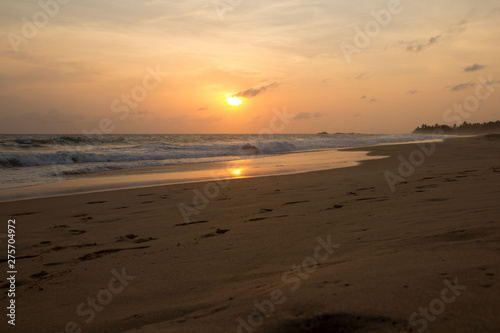 sunset in Sri Lanka
