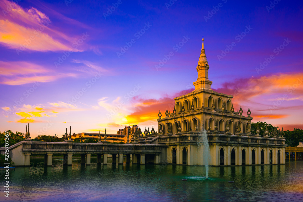 Fototapeta premium Sukhothai Thammathirat Open University in Nonthaburi, Thailand..