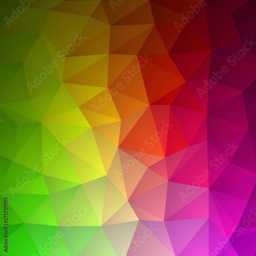 color abstract background. triangles polygonal style. eps 10