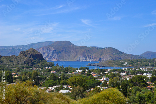 Volcano island in Sicily, Italy.