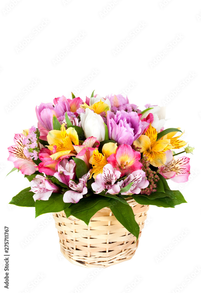 Bouquet from different bright colors Bouquet from different bright colors