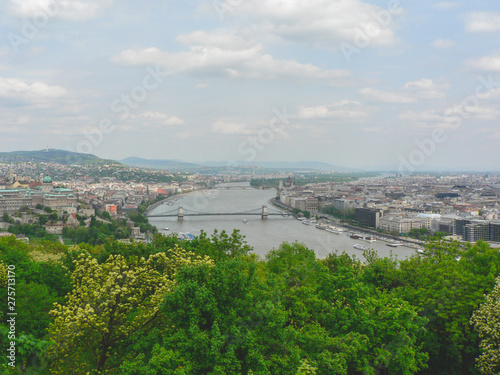 view of Budapest city Hungary 