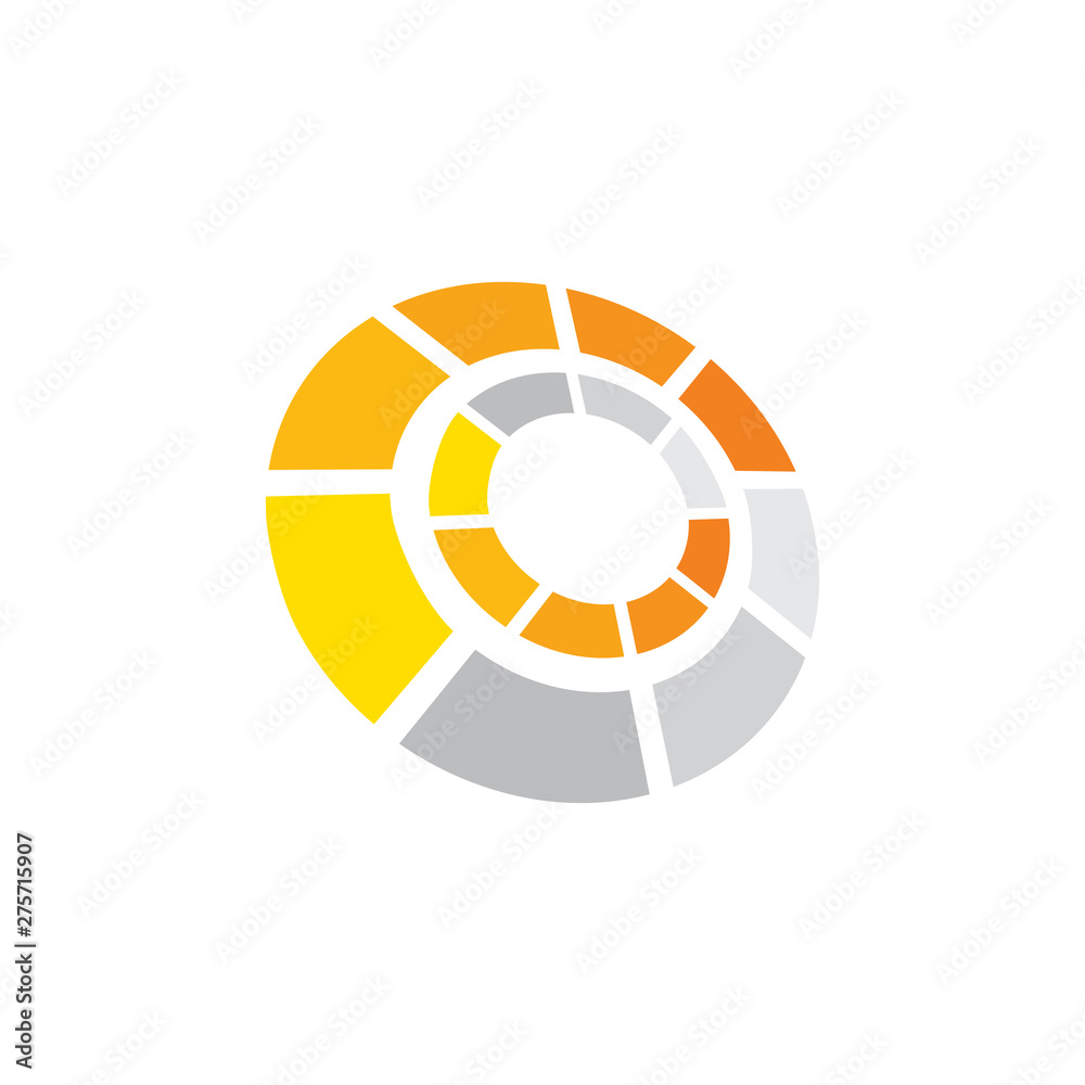 Circle shape logo design vector template Circle shape logo design vector template