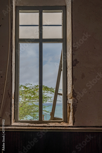 Old deserted workshop and laboatory