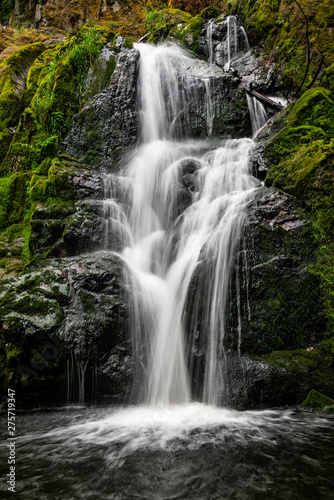 Fototapeta Naklejka Na Ścianę i Meble -  Little Mashel Falls In Washington State