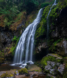 Little Mashel Falls In Washington State