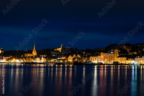 Flensburg bei Nacht