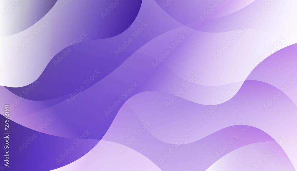 Fototapeta premium Wave Abstract Background. For Business Presentation Wallpaper, Flyer, Cover. Vector Illustration
