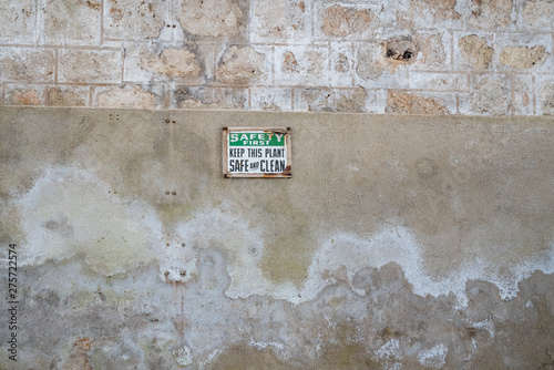 Old deserted workshop and laboatory