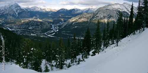 Banff area desde Sulphur 