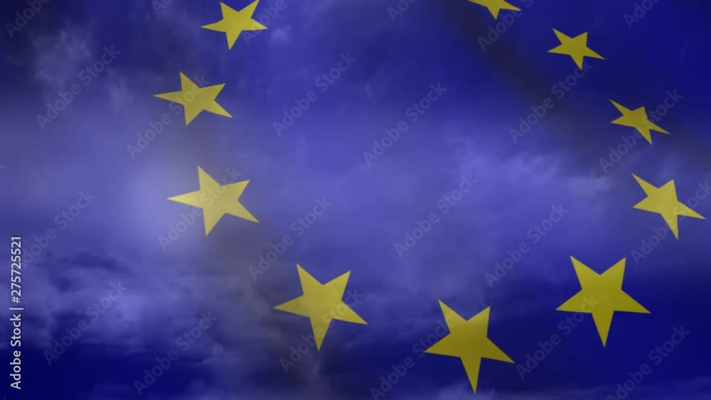 Stars on a transparent banner Stars on a transparent banner