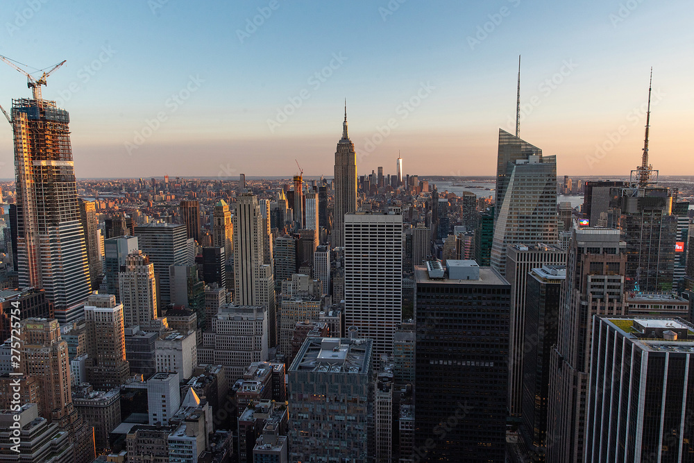 General view of Manhattan, New York city