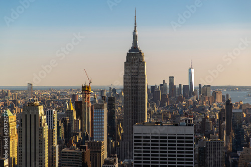 General view of Manhattan, New York city