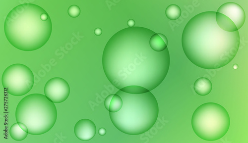 Abstract illustration with blurred drops. For flyer, brochure, booklet and websites design Bright Gradient Color Vector illustration.