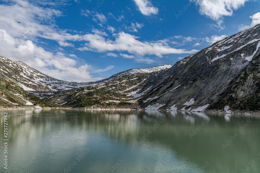 Mountain Lake in Switzerland