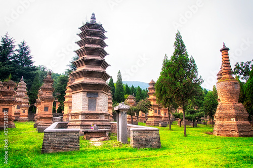 Talin Buddhist Pagoda Forest China