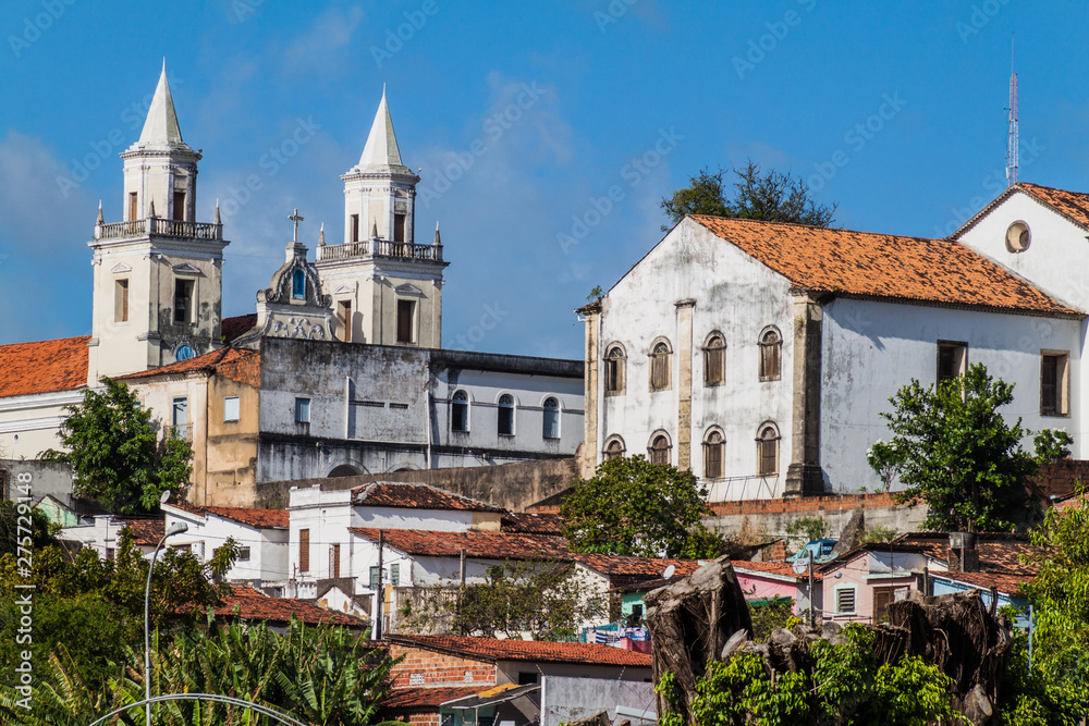 Old buildings in the historic center of Joao Pessoa, Brazil Old buildings in the historic center of Joao Pessoa, Brazil