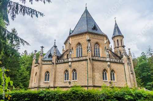 Schwarzenberg family tomb in Trebon, Czech Republic