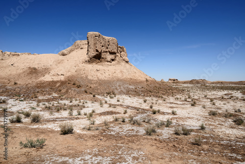 Uzbekistan, the Fortress of ancient Khorezm – Toprak - Kala photo