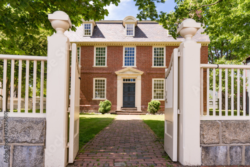 Historic Derby House in Salem, Massachusetts photo