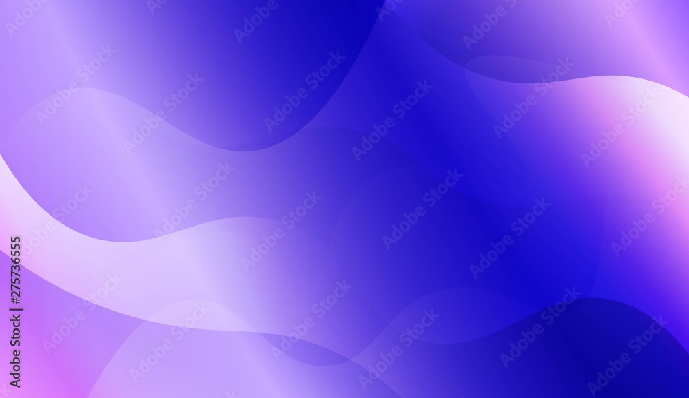 Fototapeta premium Geometric Pattern With Lines, Wave. For Your Design Wallpapers Presentation. Vector Illustration with Color Gradient.
