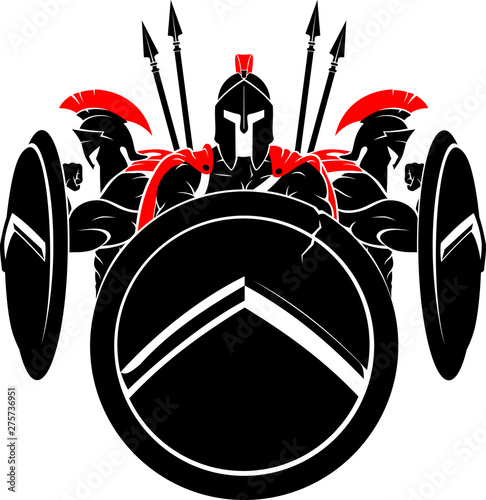 Obraz na plátně Spartan Army