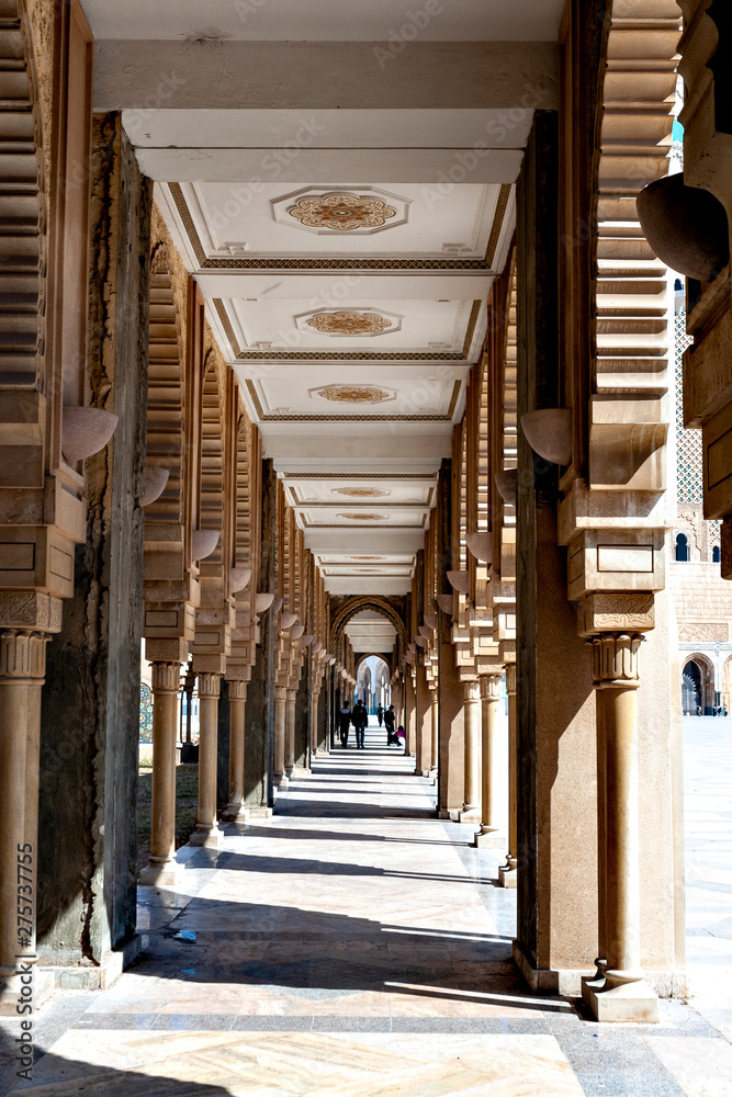 Obraz premium Casablanca Mosque Hassan-II