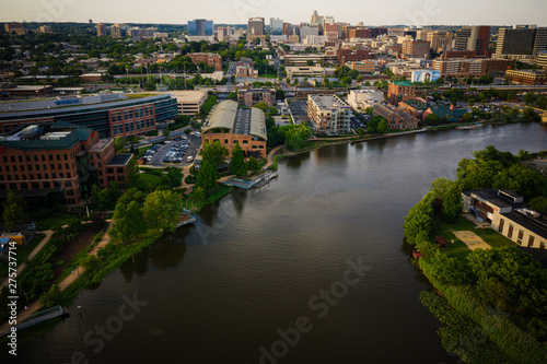 Aerial of Wilmington Delaware