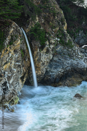 McWay Falls Along Californias Big Sur Coast