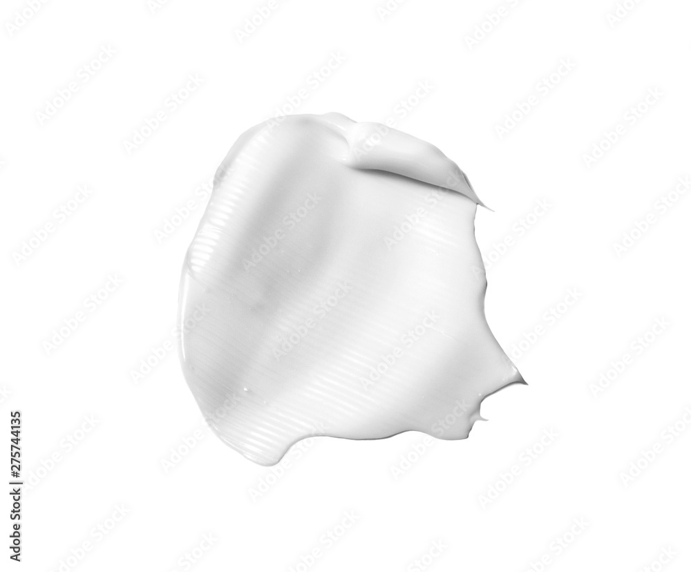 Cosmetic cream isolated on white Cosmetic cream isolated on white