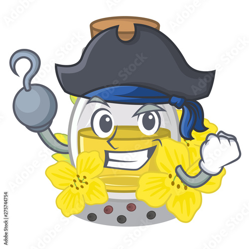 Pirate canola seed oil isolated in mascot