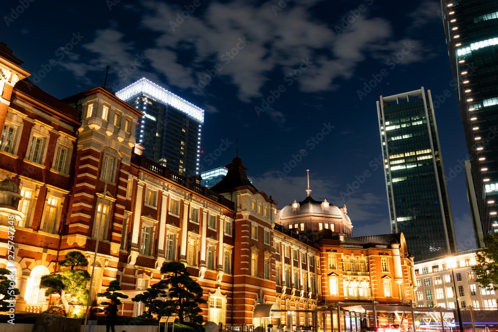 東京駅_夜景