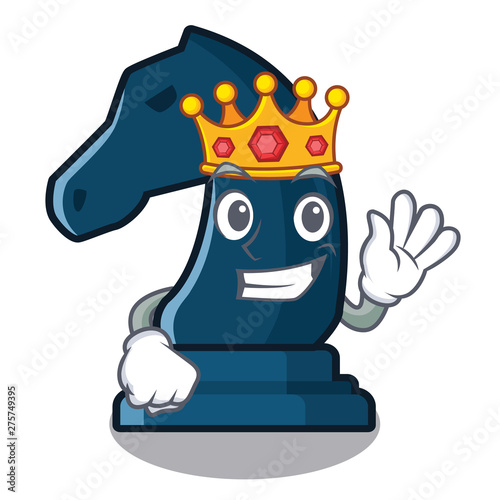King knight chess toys in character shape